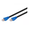 Goobay 94393 Cable de red Ethernet negro