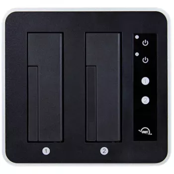 ∆OWC Drive Dock con USB-C (USB 3.1 Gen 2) solución de doble bahía