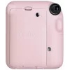 Cámara instantánea Fujifilm Instax Mini 12 Rosa — imagen 86×54 mm, película 62×46 mm, distancia focal 60 mm