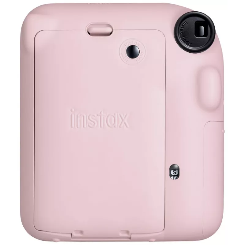 Cámara instantánea Fujifilm Instax Mini 12 Rosa — imagen 86×54 mm, película 62×46 mm, distancia focal 60 mm