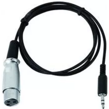 Adaptador DMX EUROLITE 51916210, jack de 3,5 mm a XLR, cable de 1 m