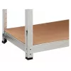 Top e shop SHELF G9040 estantería para herramientas de jardín, independiente, acero galvanizado, MDF