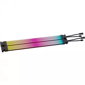 iCUE ARGB PSU tiras de cable, tira LED 2x 240mm, para fuente de alimentación - cable