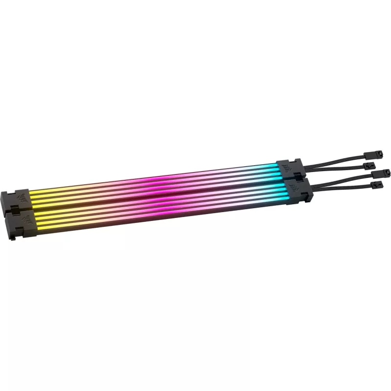 iCUE ARGB PSU tiras de cable, tira LED 2x 240mm, para fuente de alimentación - cable