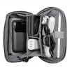 Organizador de viaje Belkin MMA013HQBK diseño compacto material resistente, bolsa de transporte para cables y accesorios