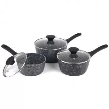 Set de cocina Salter BW11460BRMFOB 3 piezas aluminio negro