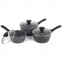 Set de cocina Salter BW11460BRMFOB 3 piezas aluminio negro