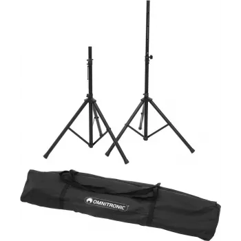Set de soportes para altavoces PA Omnitronic MOVE MK2 — extensible, ajustable en altura, 2 uds.