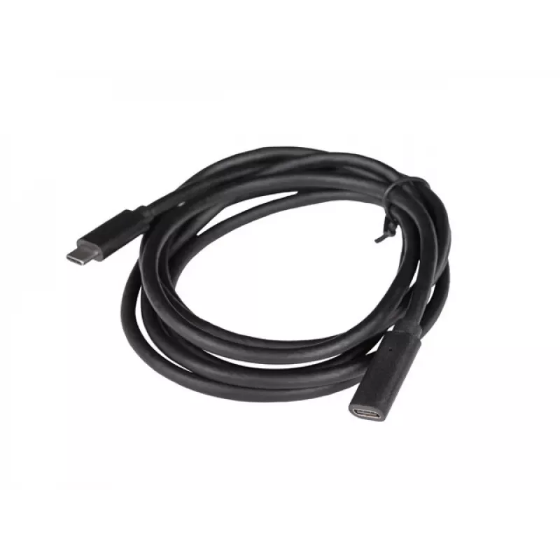 Cable USB LANBERG CA-USBE-20CC-0015-BK USB-C a USB-C 1,5 m, USB 3.2 Gen 1 (5 Gbit/s), contactos dorados, negro