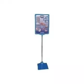 Soporte expositor Franken PSM A4 03 base metálica, formato A4, azul