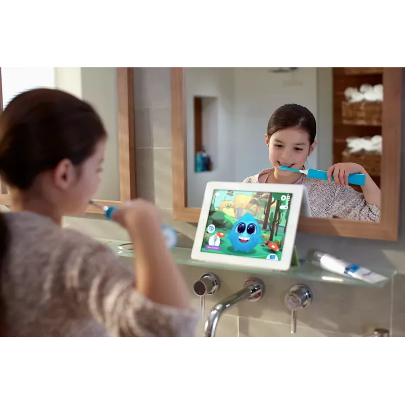 Cepillo de dientes sónico Philips Sonicare For Kids HX6352/11 Color Aqua