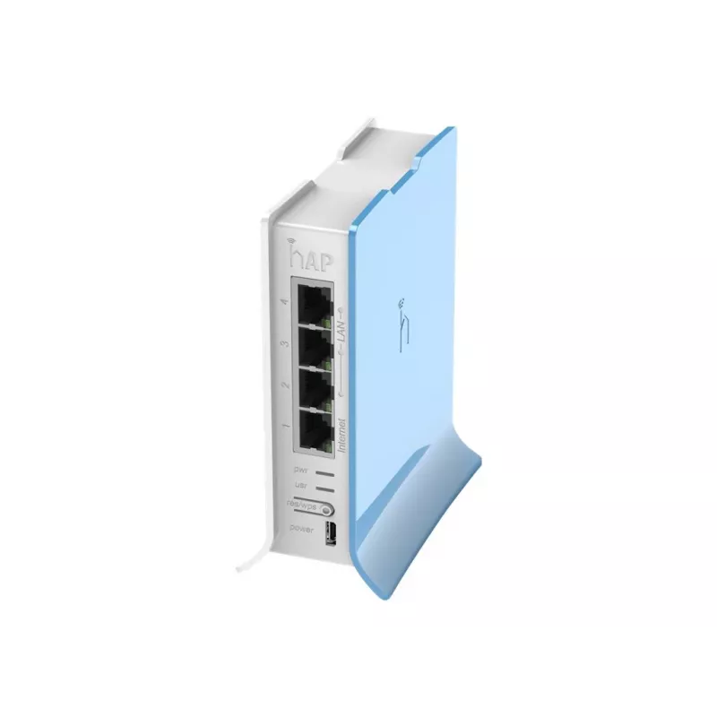 MikroTik | RB941-2nD-TC hAP Lite | Punto de acceso | 802.11n | 2,4 GHz | 10/100 Mbit/s | Puertos Ethernet LAN (RJ-45) 4 | MU-MiMO Sí | sin PoE