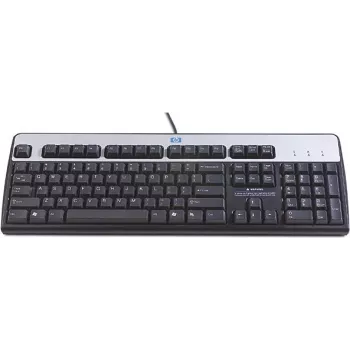 HP 701429-061 Teclado USB QWERTY Italiano Negro, Plata