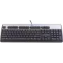 HP 701429-061 Teclado USB QWERTY Italiano Negro, Plata