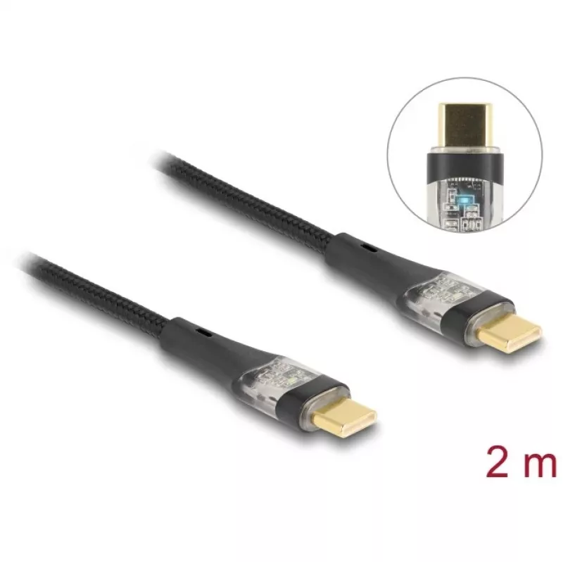 Cable USB Delock 80764 negro