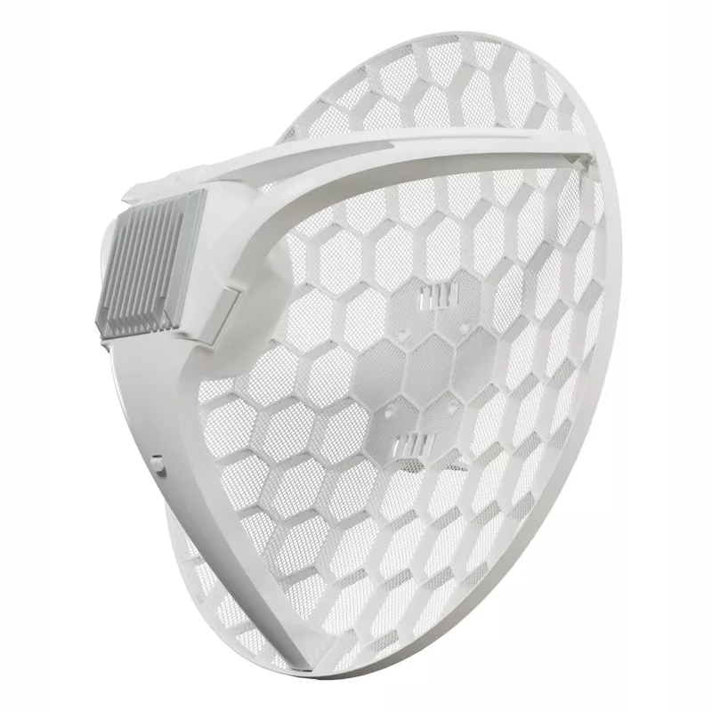Módem de telefonía móvil MikroTik LHG LTE6 Kit 4G PoE Outdoor, 1x Gigabit Ethernet, bandas 700/850-MHz, CPU 0,8 GHz, 256 MB RAM