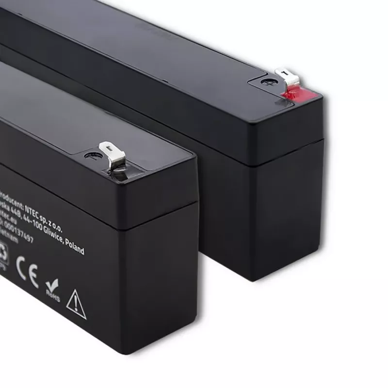 Batería AGM sellada QOLTEC 12V 2,3Ah para sistemas SAI y de respaldo, descarga máx. 34,5A