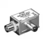 Goobay 67235 filtro de corriente de pantalla, aislamiento galvánico, conector coaxial a toma coaxial, acodado