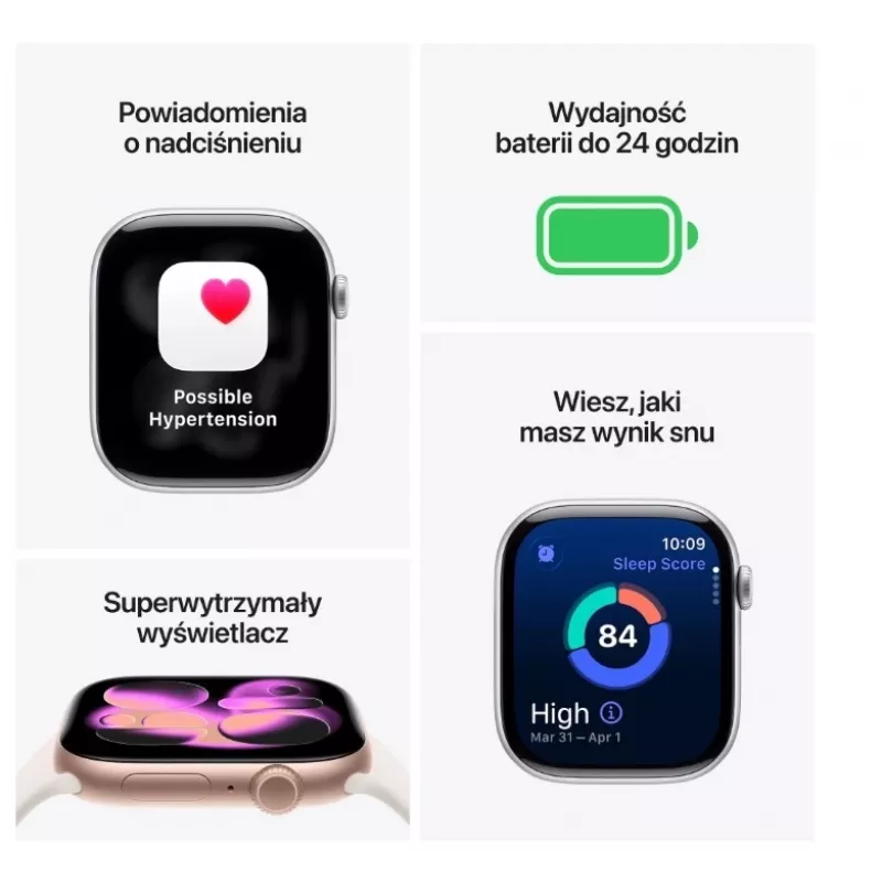 Apple Watch Series 11 GPS + Cellular 42mm Caja de titanio natural con milanesa natural