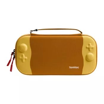 Funda protectora fina Tomtoc FancyCase-G05 para Nintendo Switch 2, amarilla