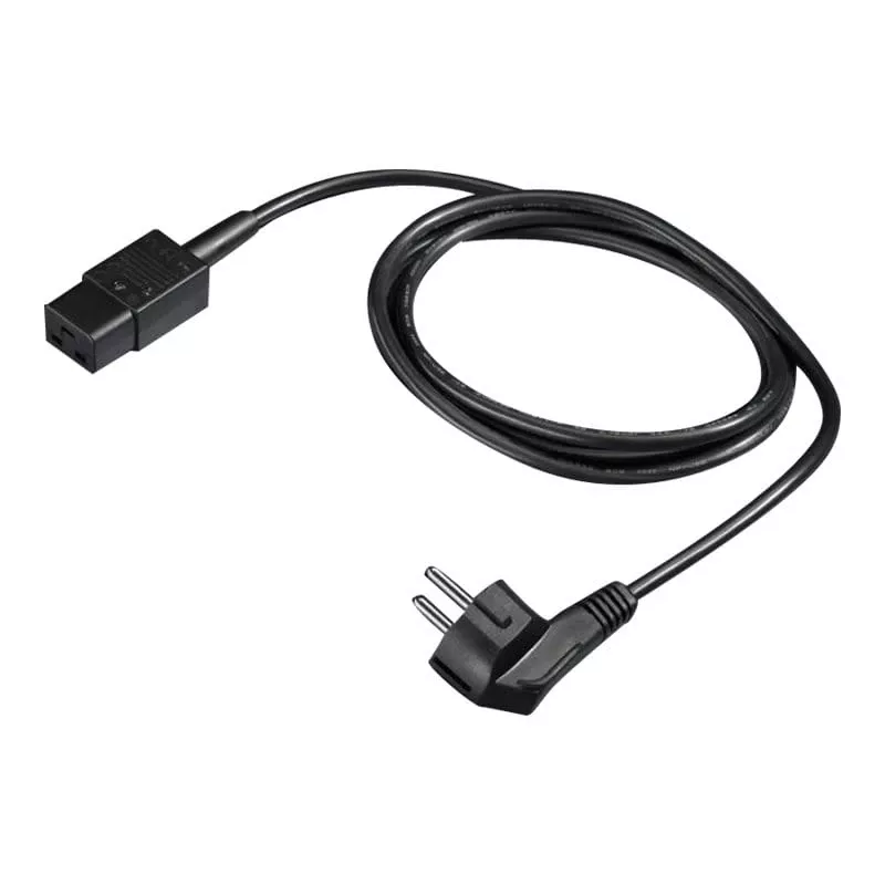 Conector de alimentación tipo F Rittal DK 7200.216 negro 1,8 m