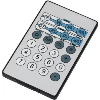 Controlador IR EUROLITE 51930201 — mando a distancia por infrarrojos para sistemas de iluminación y audio