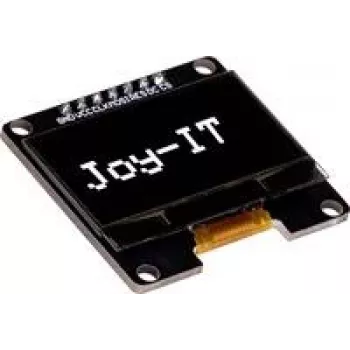 Joy-it SBC-OLED01.3 Módulo de pantalla 3,3 cm (1,3 pulgadas) 128 x 64 píxeles Compatible con (kits de desarrollo): Arduino, Raspberry Pi, ASUS Tinker Board, Banana Pi (SBC-OLED01.3)