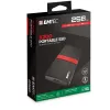 SSD Emtec 256GB USB Type-C 3.2 Gen 1 negro rojo X200