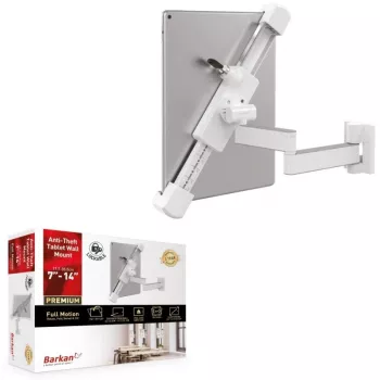 Soporte para tablet TECHLY T72VL soporte de pared orientable para tablets de 7–14 pulgadas con cerradura
