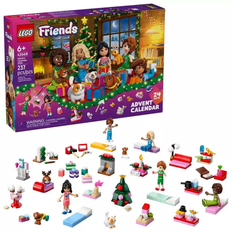 LEGO FRIENDS 42668 calendario de adviento 2025
