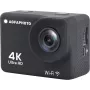Action Cam AgfaPhoto 4K, sumergible, Wi-Fi, cámara lenta/time-lapse (AC9000BK)