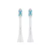 Cabezales de cepillo de dientes ETA SoftClean pack de 2, cerdas suaves, azul y blanco