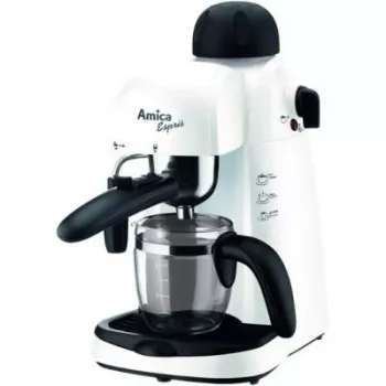 Cafetera expreso blanco-negro CD1011