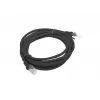 Cable de red LANBERG PCU5-10CC-0300-BK U/UTP Cat5e, 3 m, Negro