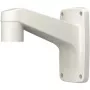 Brazo de montaje de pared - para domos PTZ Hanwha Techwin aluminio - marfil