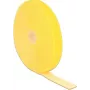 Cierre de velcro DeLOCK 18740 Amarillo 20 mm 10 m