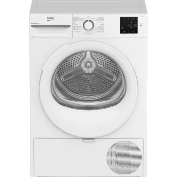 Lavadora BEKO BM3T372E0W, 7 kg, clase energética E, profundidad 54,5 cm