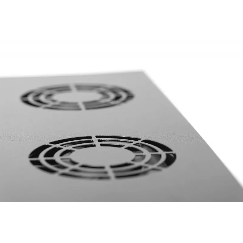 Digitus unidad de ventilador para instalación variable de 483 mm (19