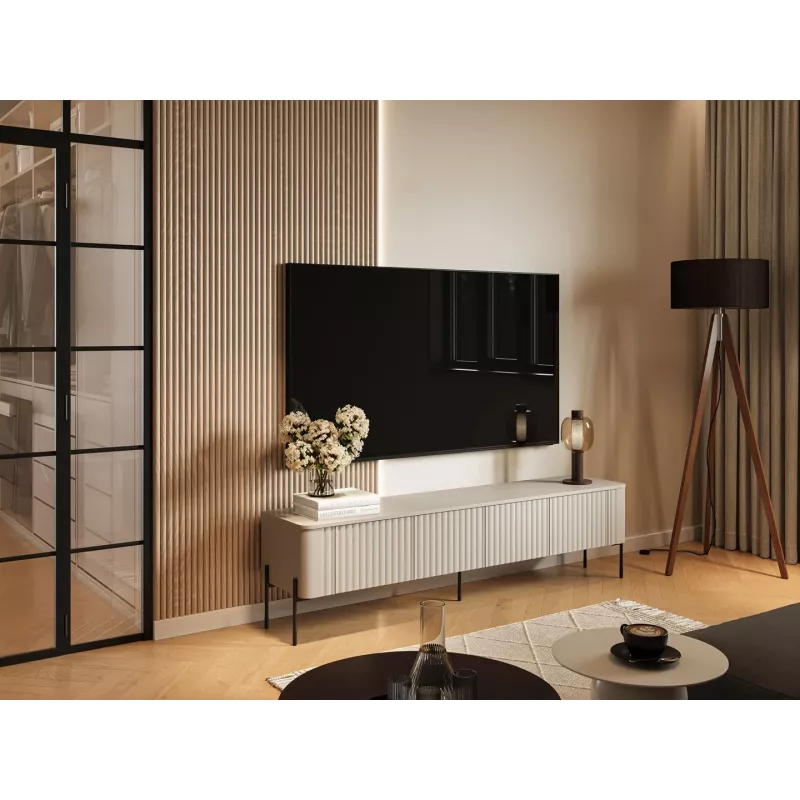 Mueble TV Cama VERA 190x40x50 cashmere mate
