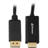 Sharkoon SHA DisplayPort 1.2 a HDMI 4K bk 3,0 m ACTIVO 4Kx2K 60Hz