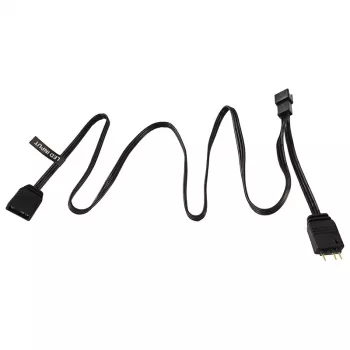Phanteks PH-CB-DRGB3P_MB – 3 pines – 2 x Molex (3 pines) – recto – recto – negro – placa base (PH-CB-DRGB3P_MB)