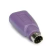 Adaptador de teclado PS/2 - USB VALUE, violeta (12.99.1073)