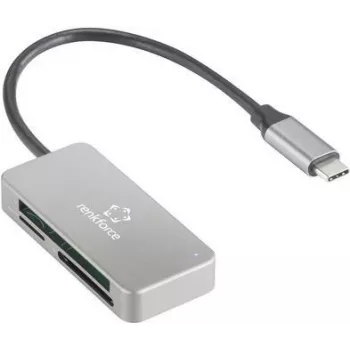 Renkforce RF-PCR-210 lector de tarjetas USB para smartphone/tablet (RF-5151020)