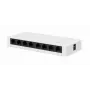 Switch no gestionado GEMBIRD NSW-G8-01 – 8× Gigabit Ethernet (10/100/1000), blanco, DC 5V