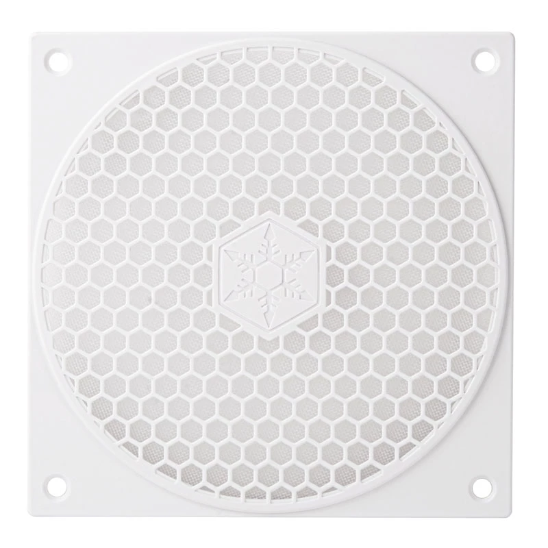 Filtro para ventilador Silverstone FF121 ABS Nylon Blanco 120mm