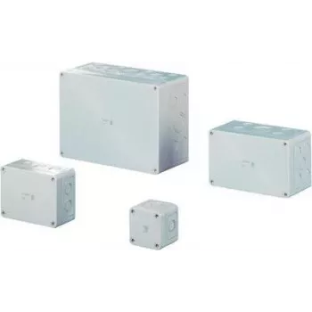 Carcasa eléctrica Rittal 9508.050 — poliéster/polietileno, IP66, 130×57×94 mm
