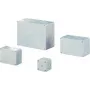 Rittal 9508.050 caja de instalación, 130 x 94 x 57 mm, policarbonato, gris claro RAL 7035