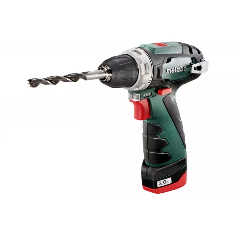 Taladro recto Metabo POWERMAXX BS BASIC 1400 rpm 800 g fucsia, verde