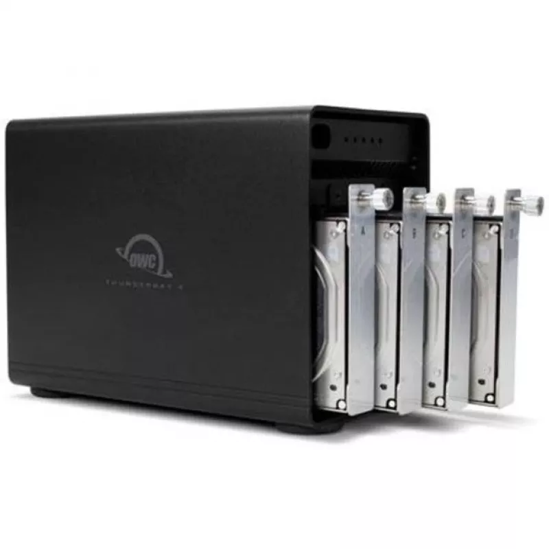 ThunderBay 4 (negro, caja externa para discos Thunderbolt 3 de 4 bahías)