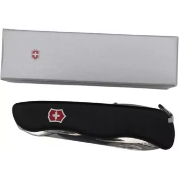 Navaja Victorinox Outrider 12 funciones, diseño compacto negro, modelo 0.8513.3